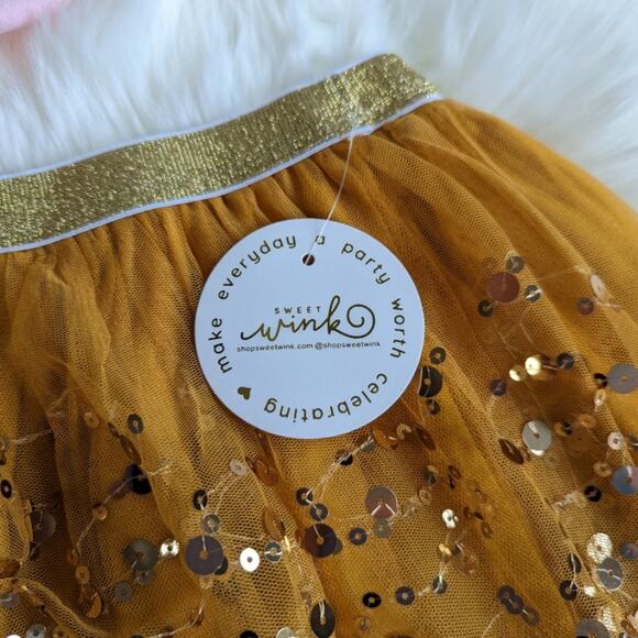 Sweet Wink Fall Pumpkin Spice 2 piece set sz 3-6m - Picture 4 of 5